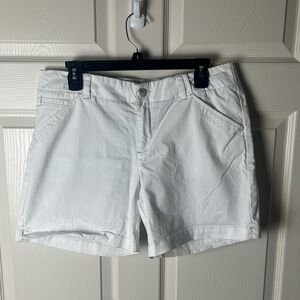 Lee Women's Classic White Shorts